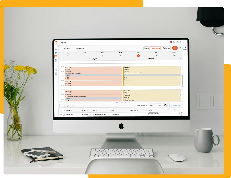 Planificateur-calendrier