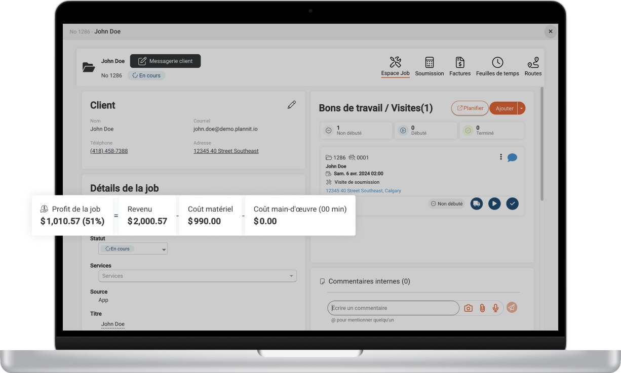 Rentabilité Job peintre