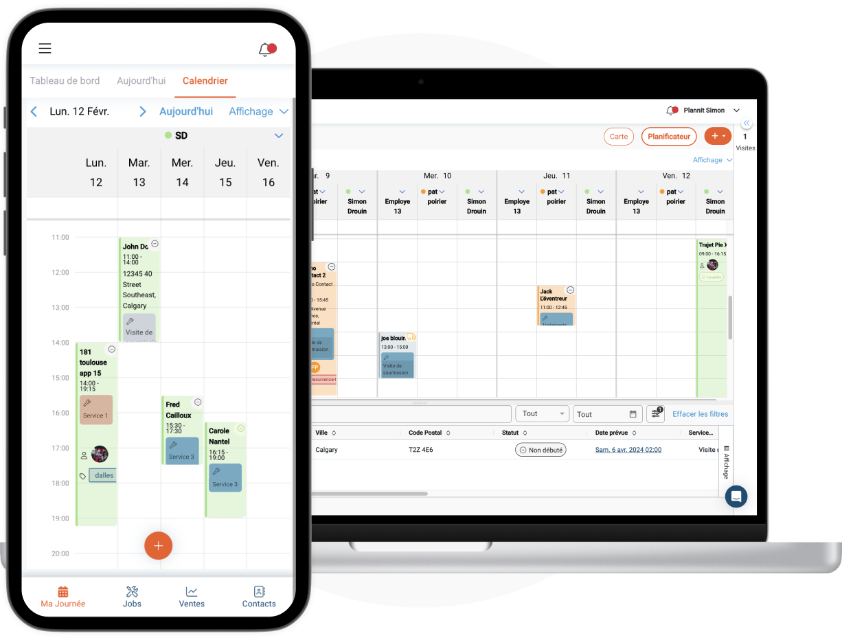 logiciel de planification toiture