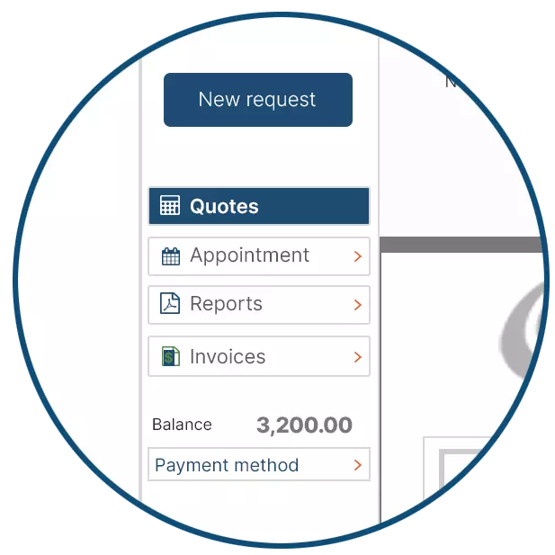 customer-portal_left-menu